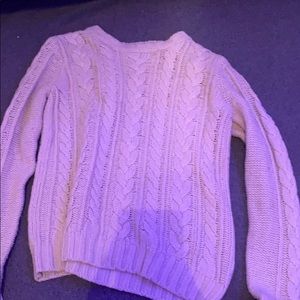 Cream sweater